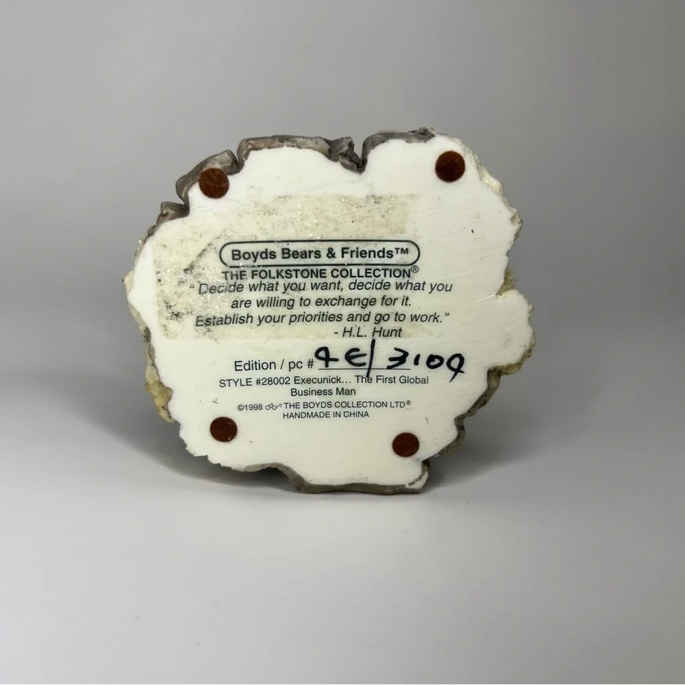 Boyds Bears & Friends Folkstone Collection Figurine